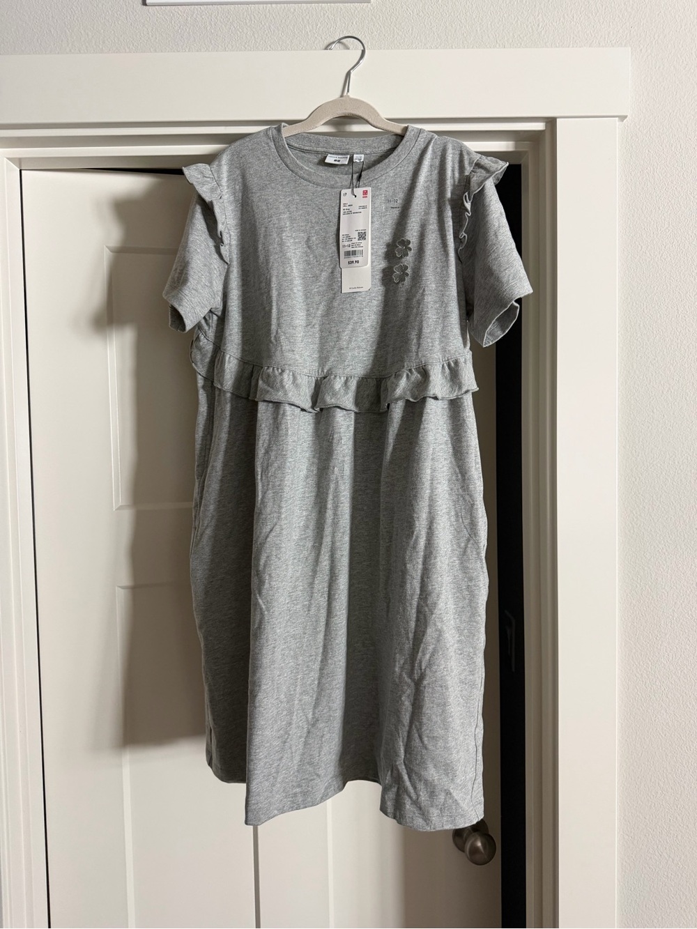 Cecile Bahnsen x Uniqlo casual grey dress